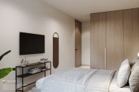 Modern new villas on one level with private pool at the golf course