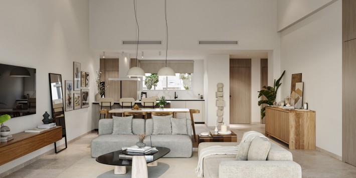 Modern new villas on one level with private pool at the golf course Modern new villas on one level with private pool at the golf course