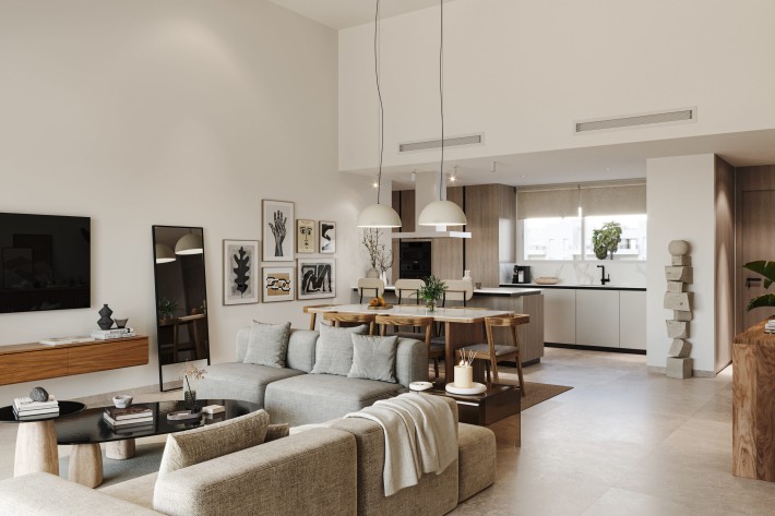Modern new villas on one level with private pool at the golf course Modern new villas on one level with private pool at the golf course