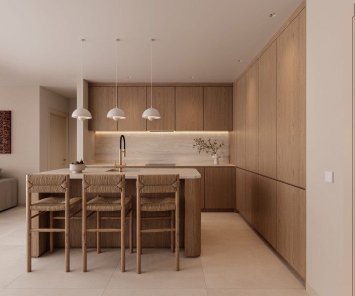 Luxury golf apartments on prestigous golf course