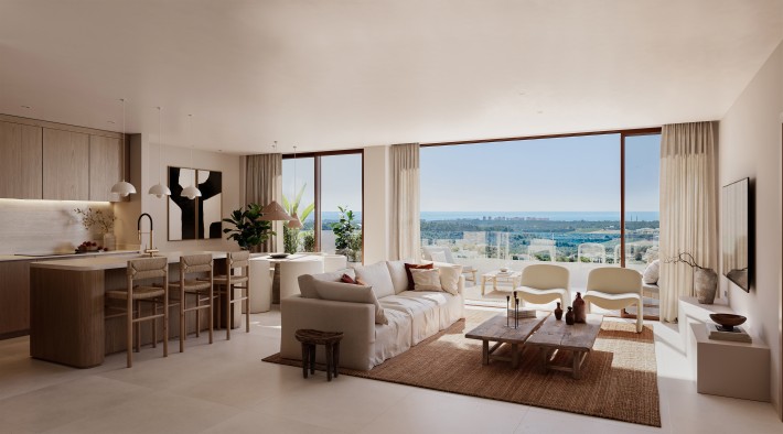 Luxury golf apartments on prestigous golf course