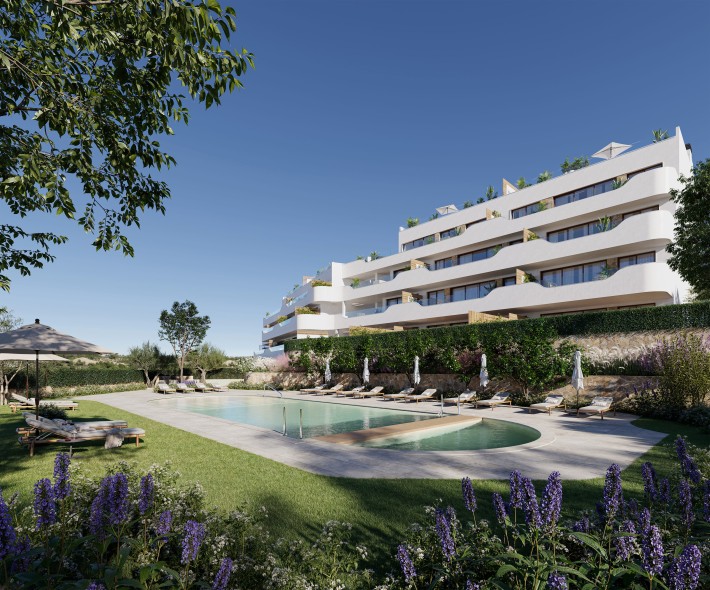 Luxury golf apartments on prestigous golf course